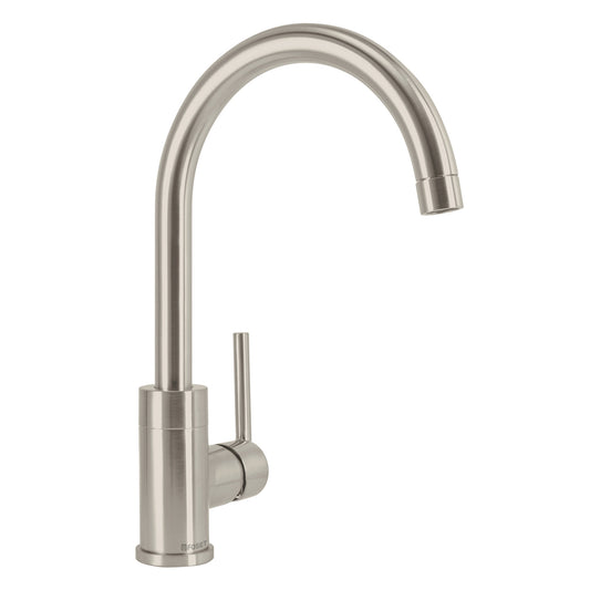 Monomando satín cuello alto para fregadero, Foset Element, 49921