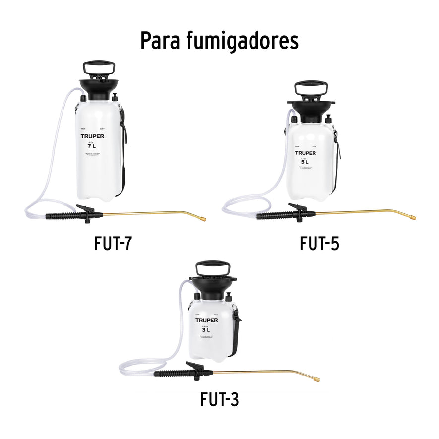 Empaques de repuesto para FUT-3, 5 y 7, Truper, 11035