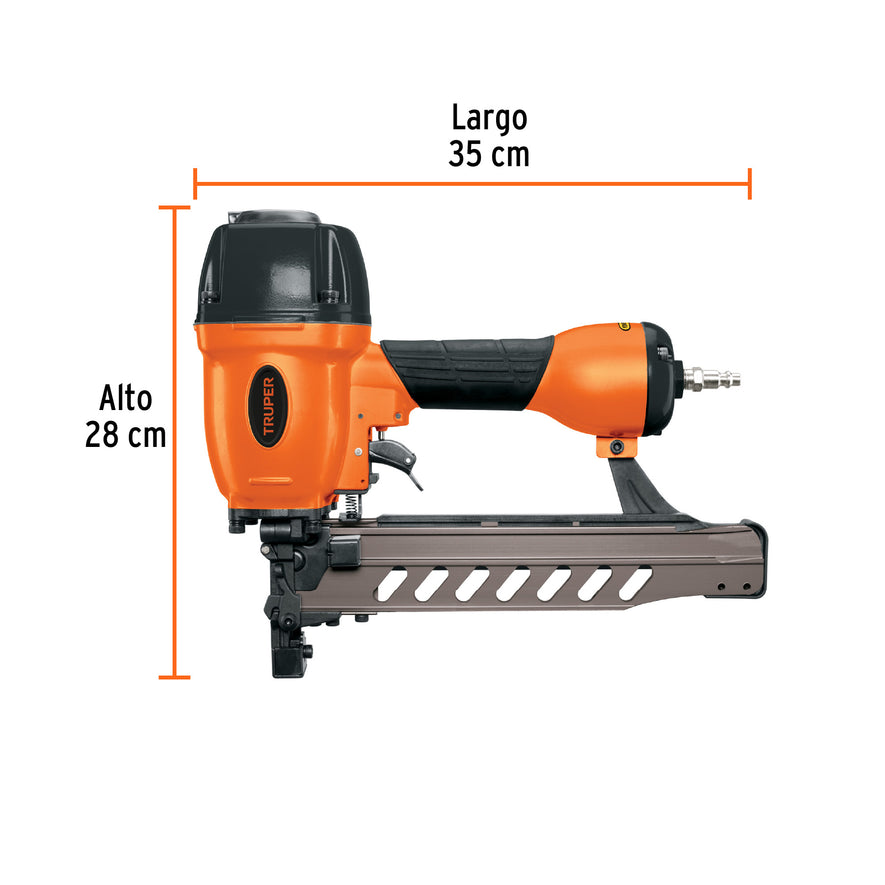 Engrapadora neumática, calibre 16, Truper, 13178