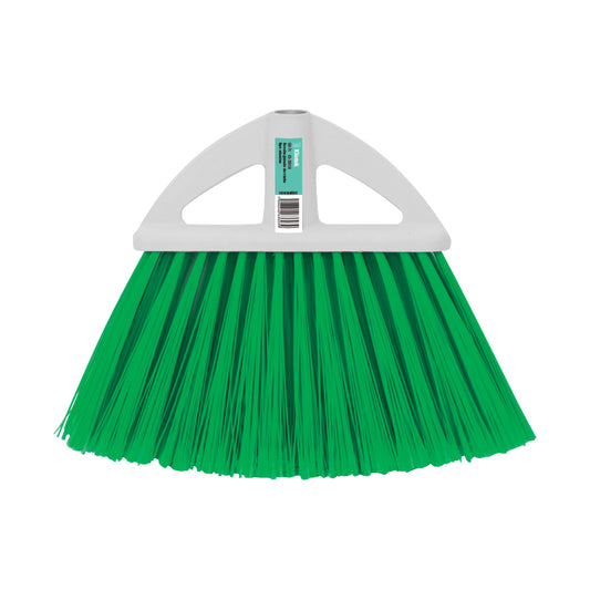 Escoba de vinilo, tipo abanico sin bastón, grande Caja con 12, 58171