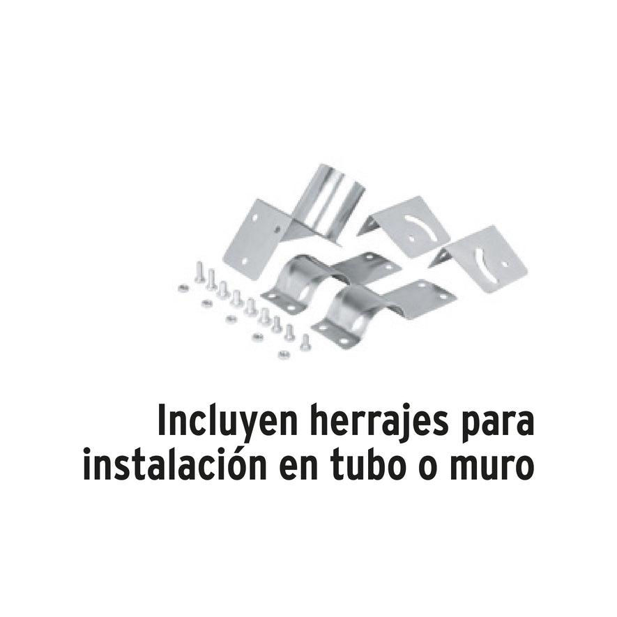 Espejo convexo de 80 cm, Truper, 101680