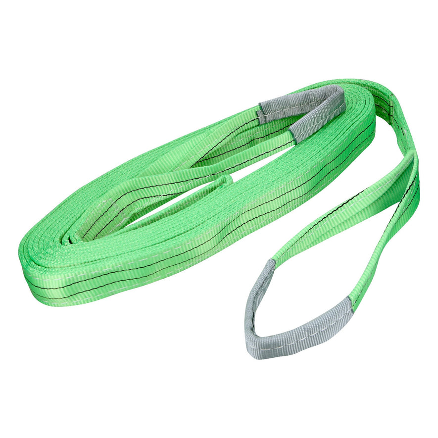 Eslinga de poliéster, ojo a ojo, 2' x 10 m, Truper, 17871