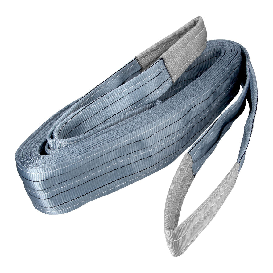 Eslinga de poliéster, ojo a ojo, 4' x 8 m, Truper, 17878