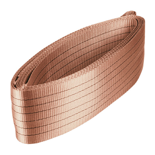 Eslinga de poliéster redonda sin fin, 6 T x 4 m, Truper, 101636