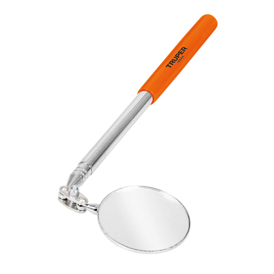 Espejo circular telescópico de inspección, 5 cm, Truper Caja con 4, 14544