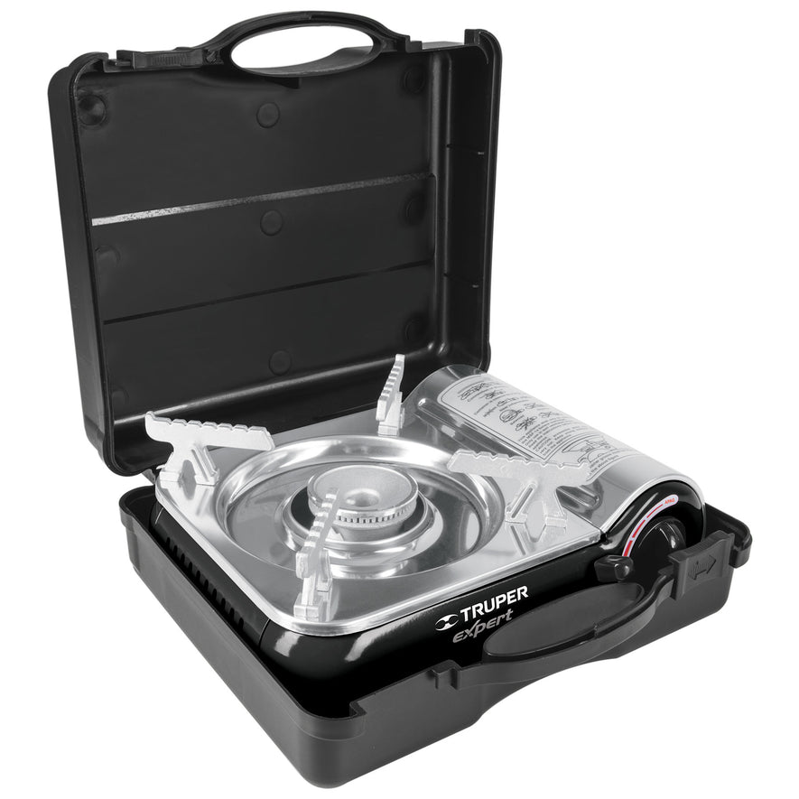 Estufilla portátil, encendido electrónico, lata 1/4, Expert, 18530