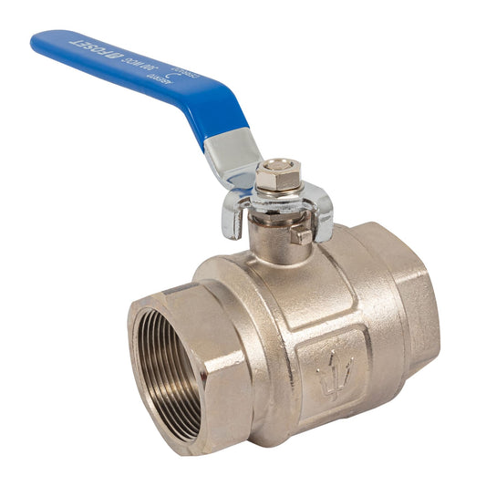 Válvula de esfera de latón, roscable 2-1/2', Foset, 49014