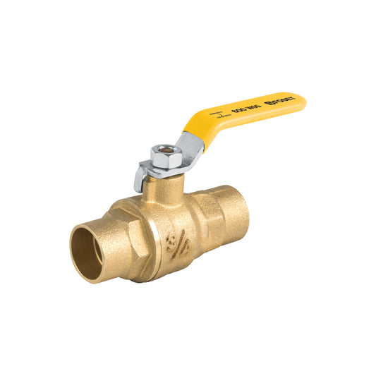 Válvula de esfera para gas, roscable, 3/4', alta presión Caja con 3, 45298