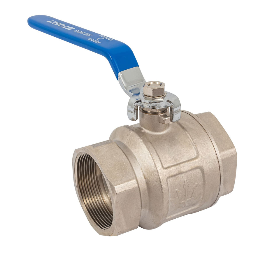 Válvula de esfera de latón, roscable 3', Foset, 49015