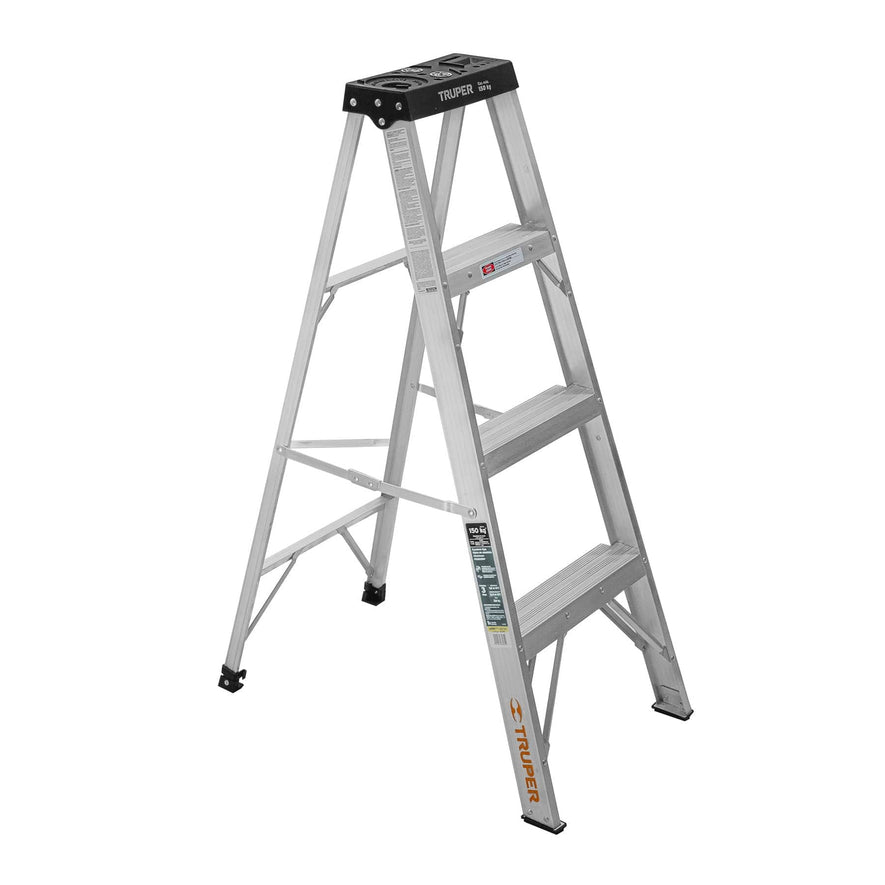 Escalera de tijera tipo III 3 escalones, Truper, 16741