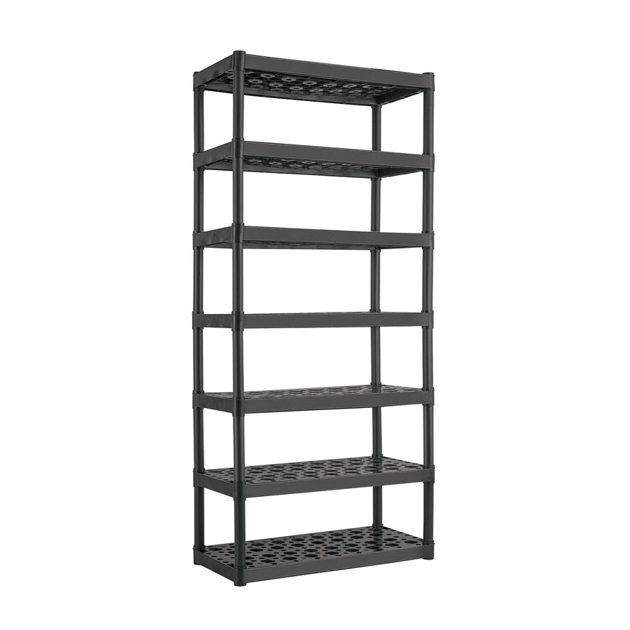 Estante plástico uso rudo 7 rep/cap. 70 Kg, 185x43x91,TRUPER, 103600