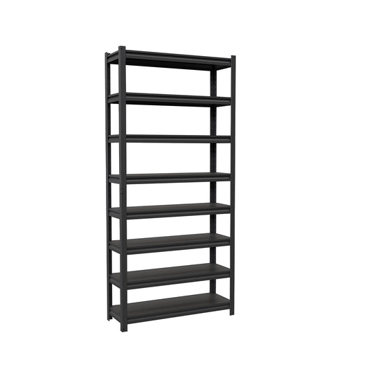 Estante metálico 8 repisas capacidad 80 Kg,180x30x85, TRUPER, 58001