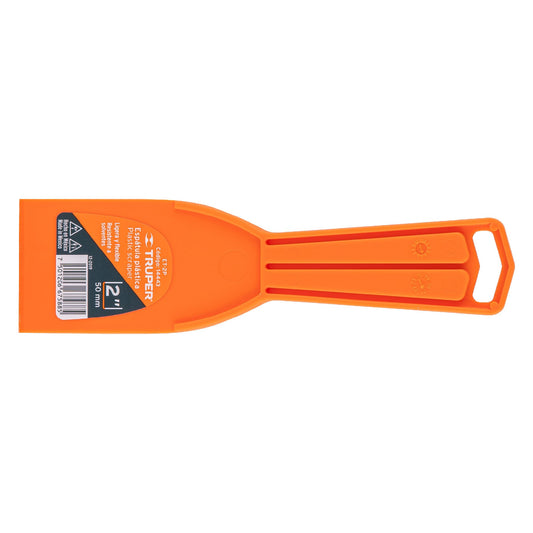 Espátula plástica de 2', Truper Caja con 6, 14443