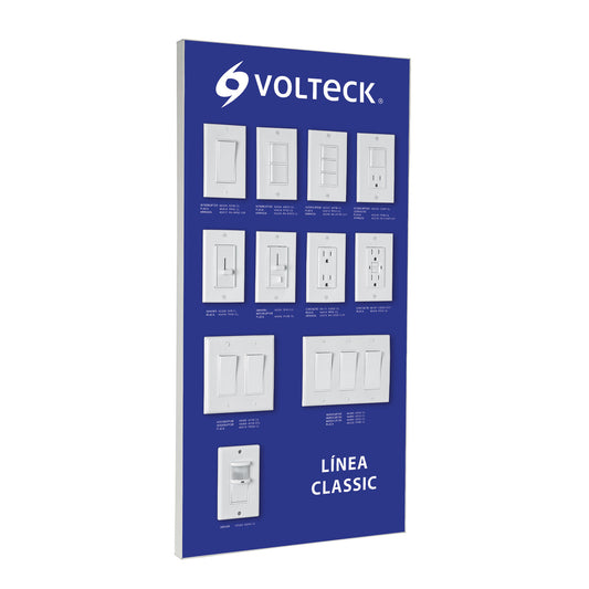 Exhibidor línea clásica, Volteck, 51587