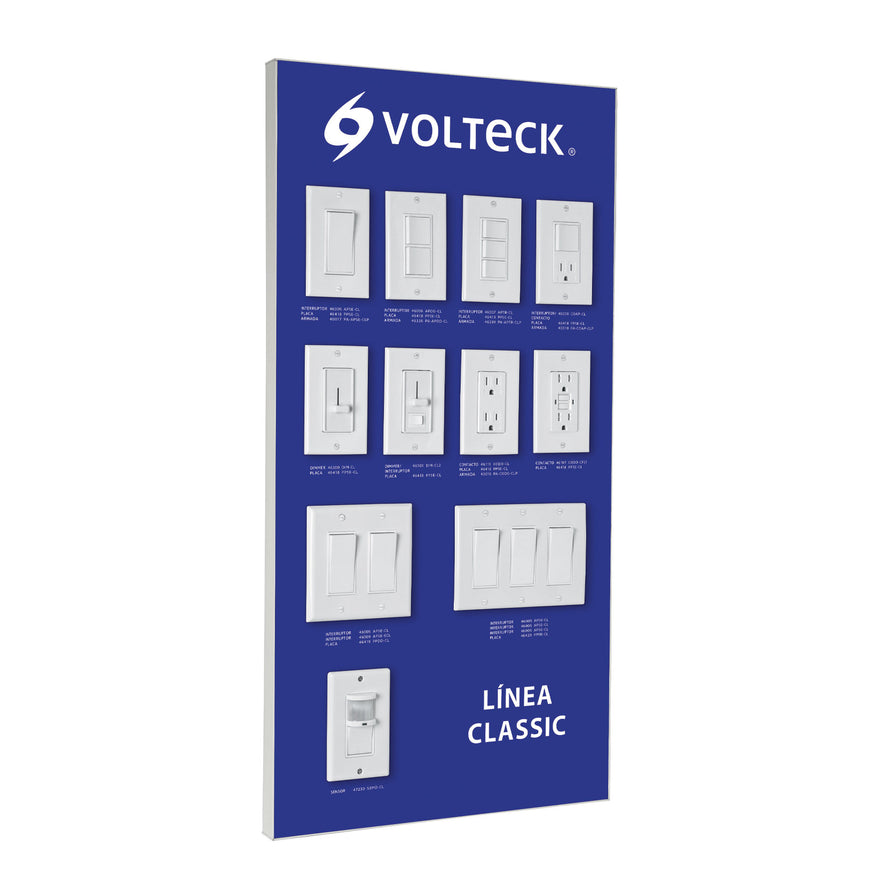 Exhibidor línea clásica, Volteck, 51587