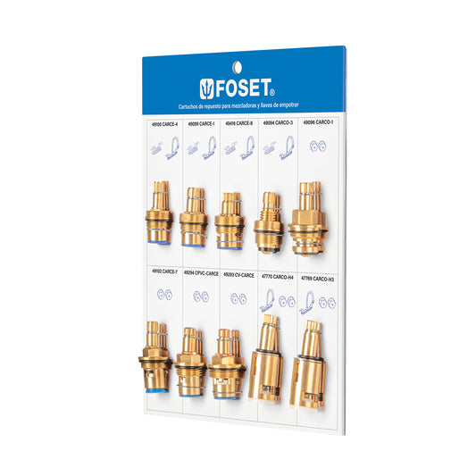 Exhibidor de cartuchos foset, 56011