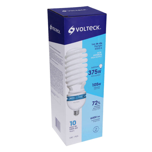 Lámpara espiral T5 105 W alta potencia luz de día, caja Caja con 4, 47101