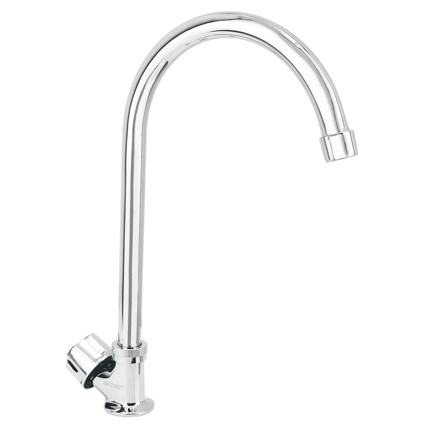 Llave individual para fregadero, cuello curvo, Foset Basic Caja con 2, 47691