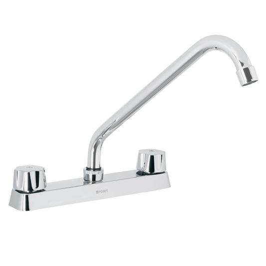 Mezcladora larga 8' p/fregadero manerales hex cart cerámico Caja con 2, 49239