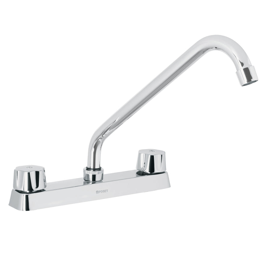 Mezcladora larga 8' p/fregadero manerales hex cart cerámico Caja con 2, 49239