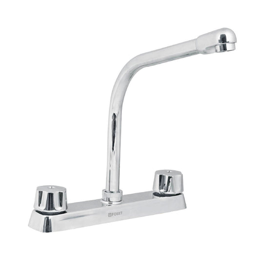 Mezcladora cobra 8' p/fregadero manerales hex car compresión, 45614