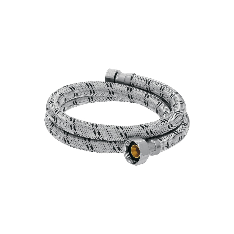 Manguera para boiler, acero inox, 1/2'x3/4', 120 cm, Foset Caja con 6, 47425