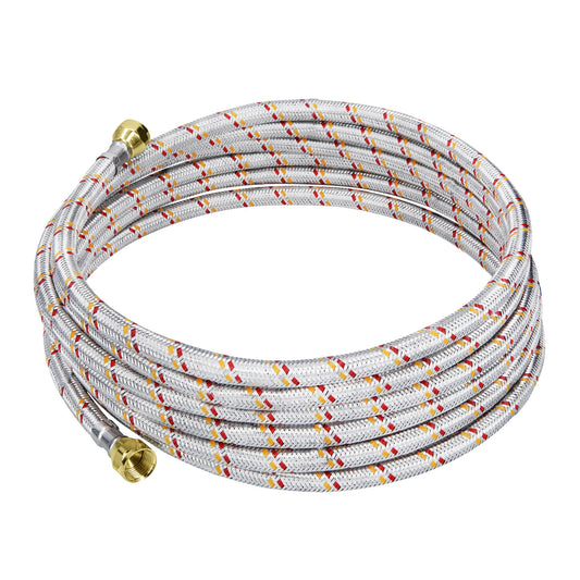 Manguera para gas, aluminio, 3/8', 300 cm, Foset Basic Caja con 6, 24064