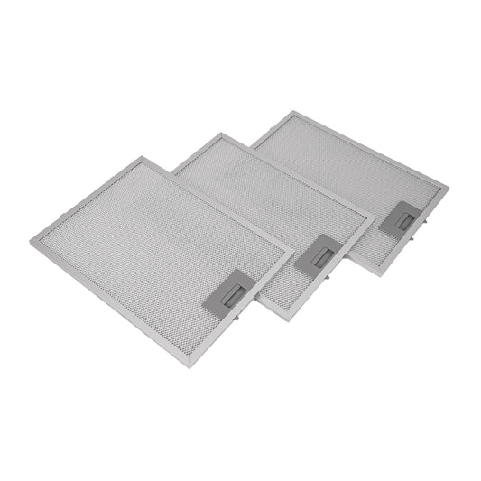 Juego de 3 filtros de aluminio para campana CAME-80, 46896