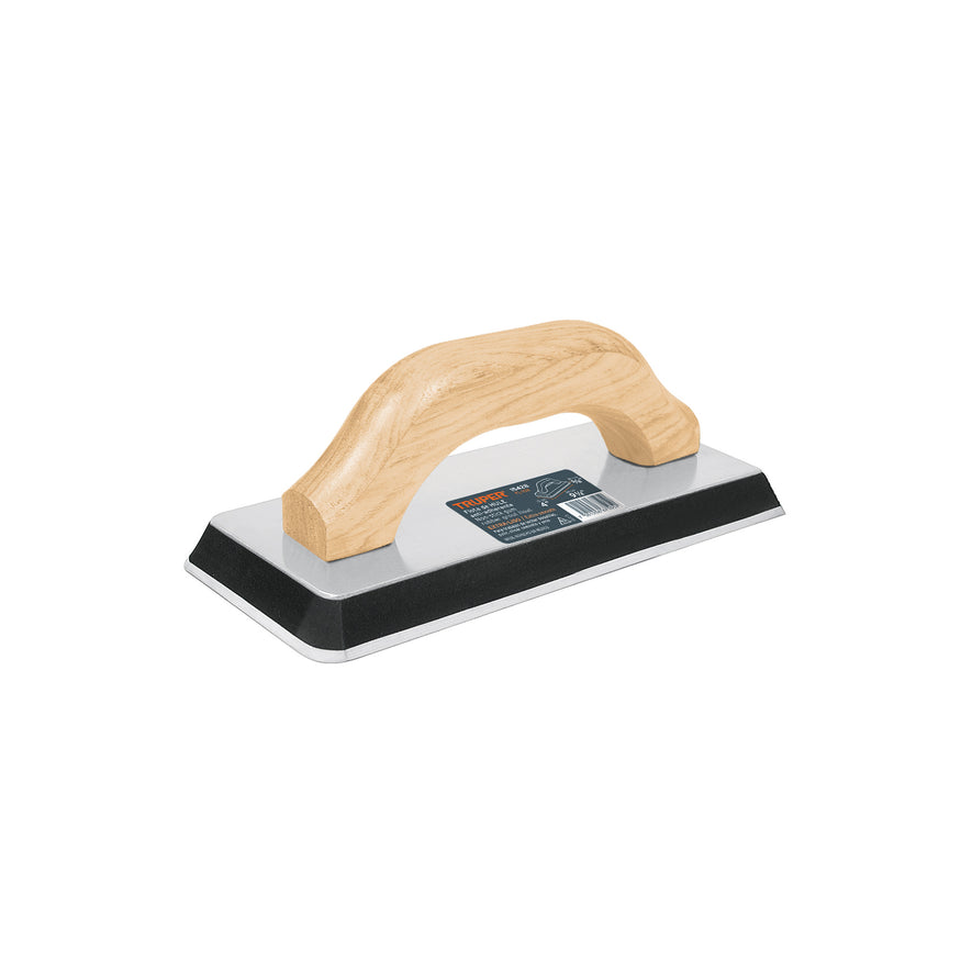 Flota de hule 9-1/2', espesor 5/8',acabado extraliso, TRUPER Caja con 6, 15428