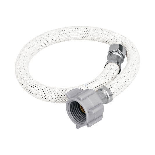 Manguera lavabo/fregadero,vinilo,1/2'x3/8',40cm, plást/lat Caja con 6, 45492