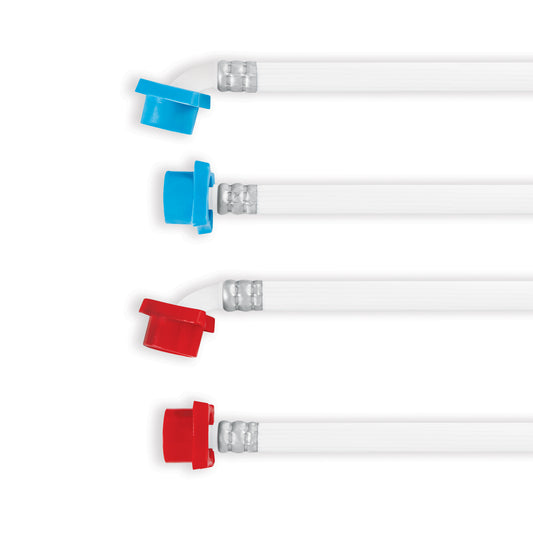 Juego de mangueras para lavadora, vinilo, c/codo 90, BASIC Caja con 6, 44177