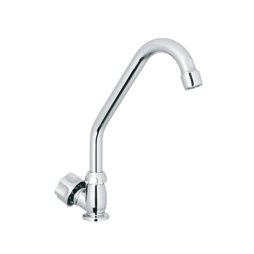 Llave individual para fregadero, ABS, cuello corto, Basic Caja con 2, 47379