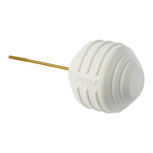 Flotador de poliuretano # 6 con varilla, Foset Caja con 4, 49537