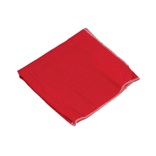 Franela roja de algodón de 1 m, Klintek Caja con 25, 56027