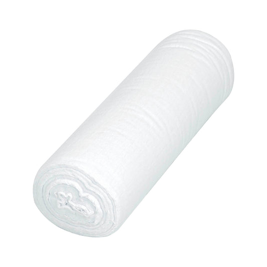 Rollo de 25 m de franela blanca de algodón, Klintek, 56023