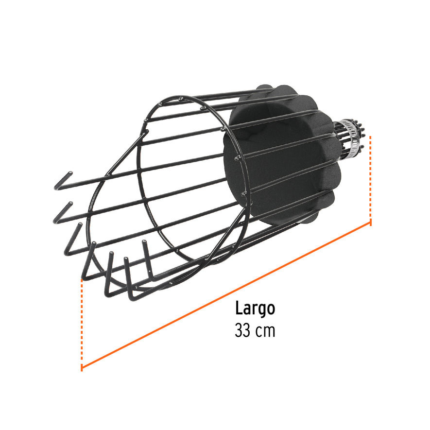 Recolector de fruta, sin mango, Truper Caja con 6, 14338