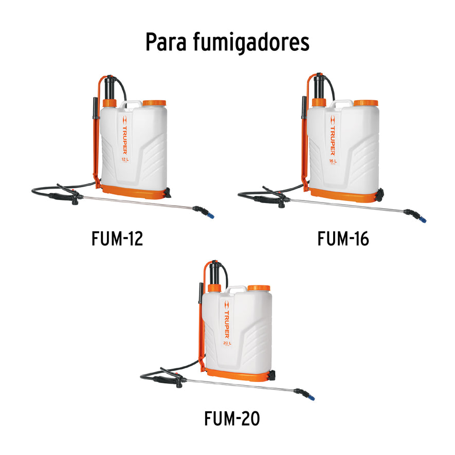 Tapa con diafragma XP para fumigadores FUM-12, 16 y 20, 12056
