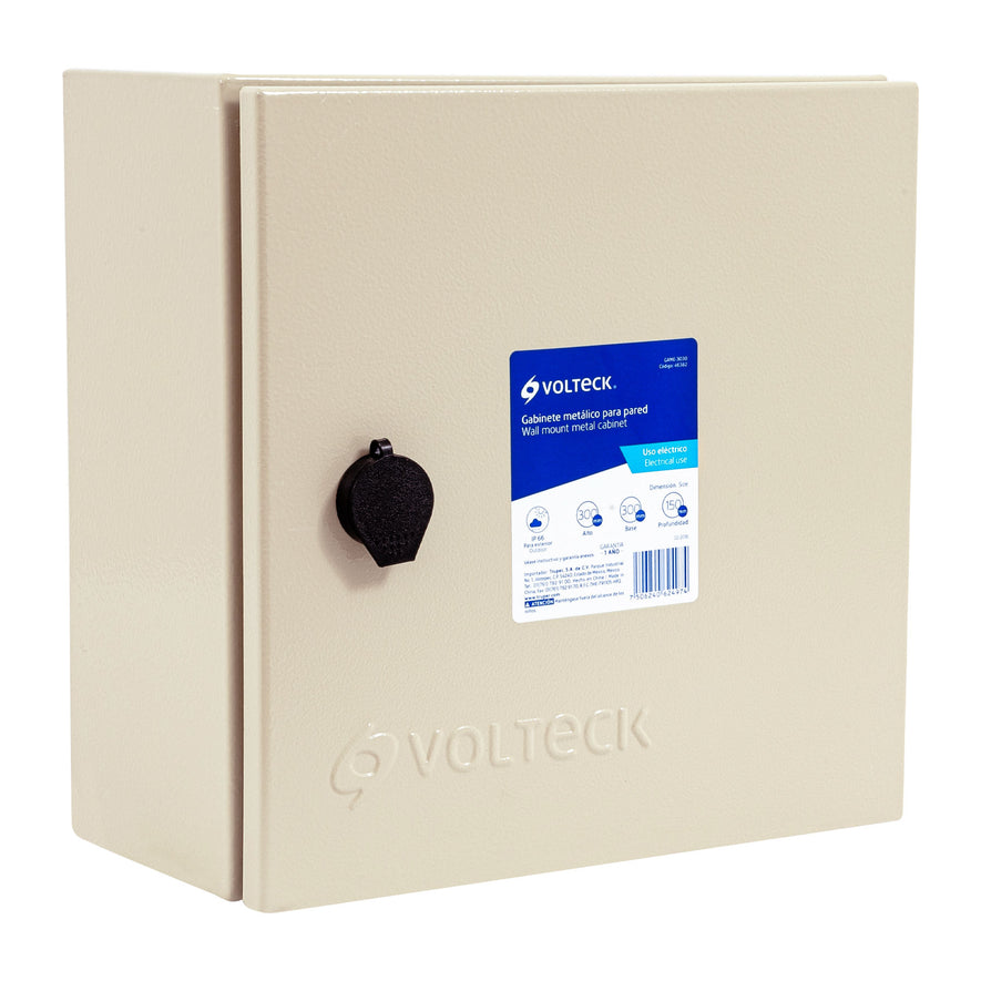 Gabinete metálico, 300 x 300 mm, VOLTECK, 46382