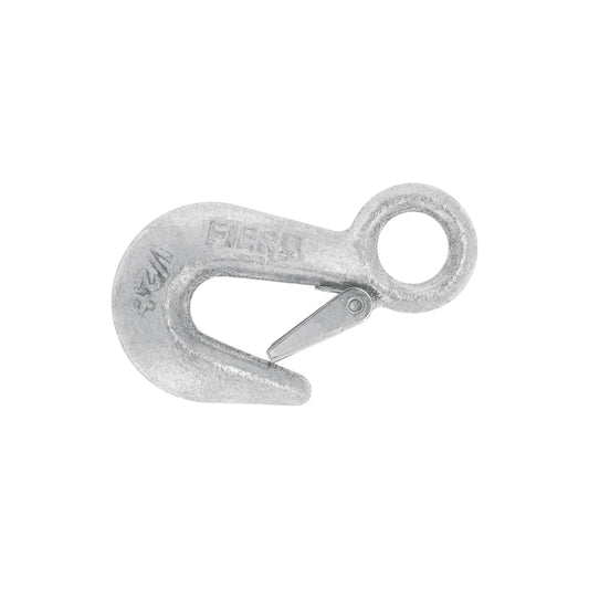Gancho eslinga de acero forjado 3/4', carga 500 kg, Fiero Caja con 4, 44075