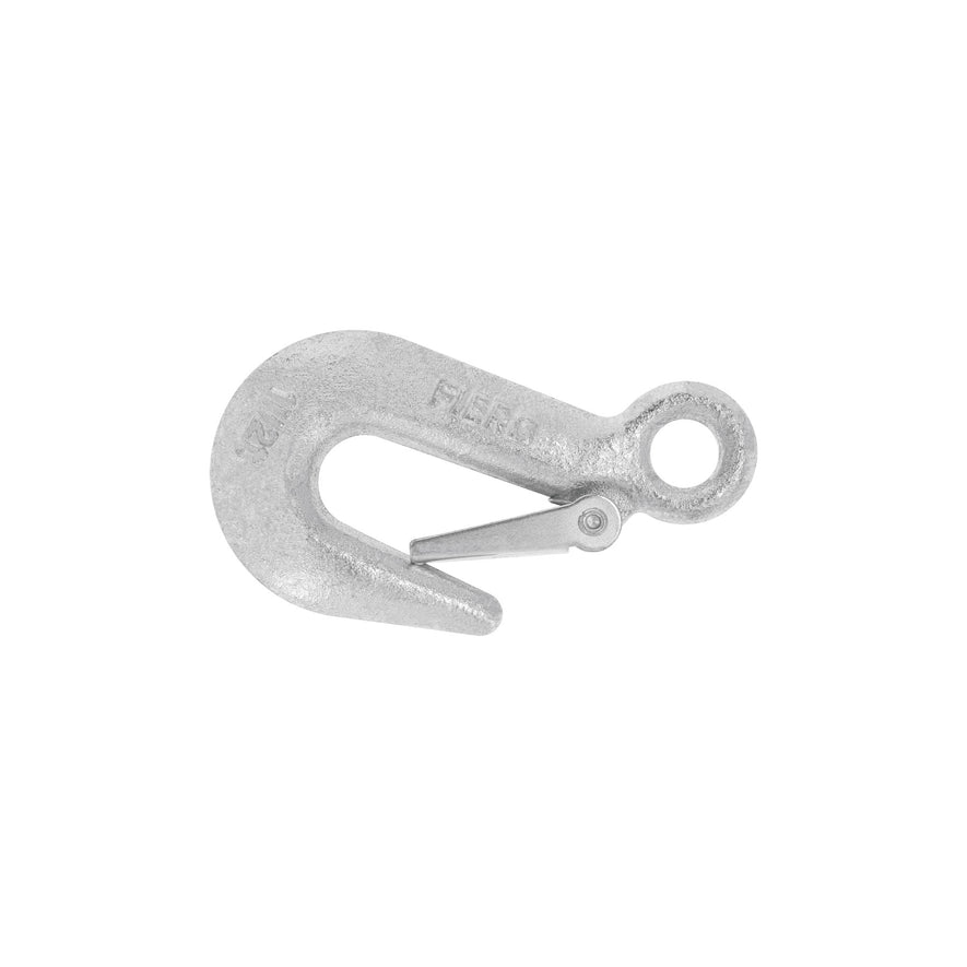 Gancho eslinga de acero forjado 5/8', carga 1500 kg, Fiero Caja con 4, 44077