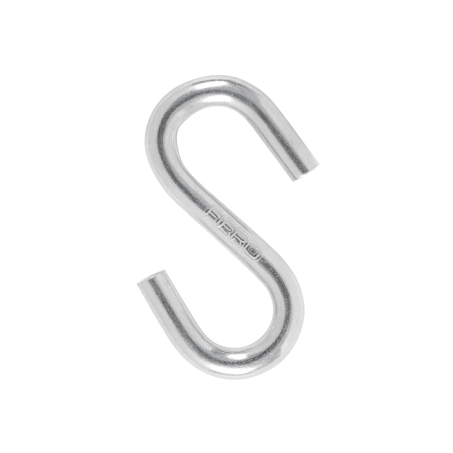 Gancho 'S' de 5/16' de acero para cable, Fiero Caja con 12, 44093