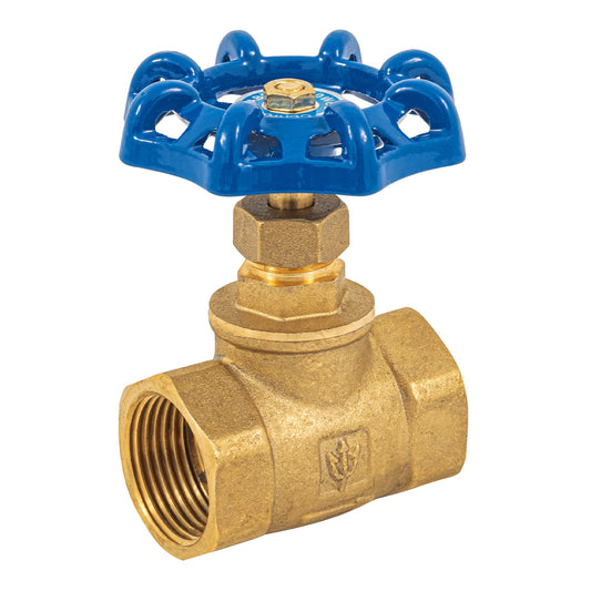 Válvula de globo de latón, roscable de 1', Foset Caja con 6, 49037