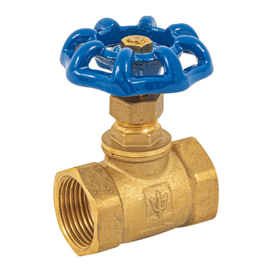 Válvula de globo de latón, roscable de 3/4', Foset Caja con 6, 49039