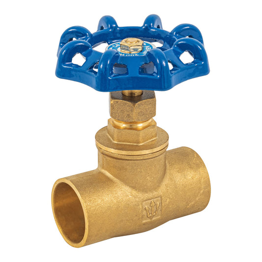 Válvula de globo de latón, soldable de 1', Foset Caja con 6, 49042