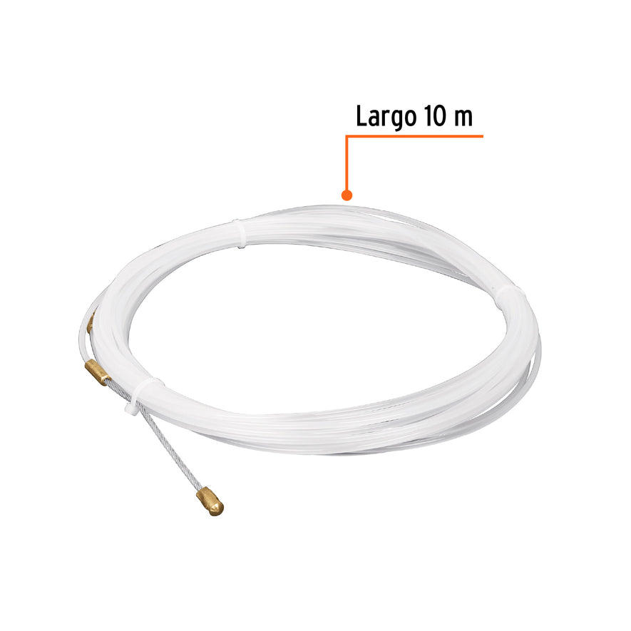 Guía de nylon de 10 m para cable, Truper Caja con 3, 17755