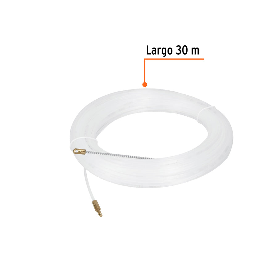 Guía de nylon de 30 m para cable, Truper, 17758