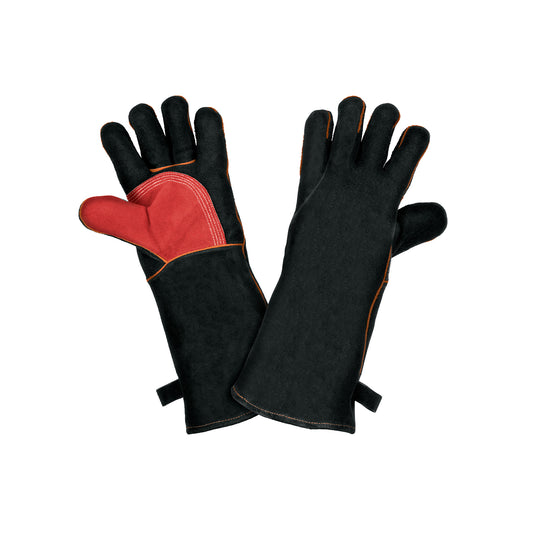 Guantes negros reforzados para soldador, TRUPER EXPERT Caja con 3, 103804