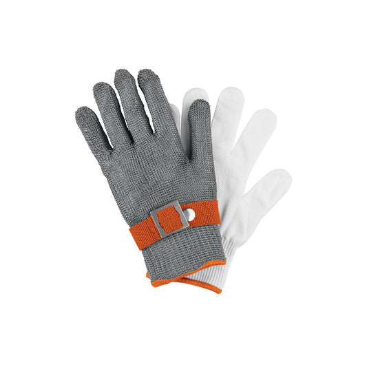 Guante Anticorte NV 5 de Acero Inoxidable, G, Truper Caja con 6, 104027