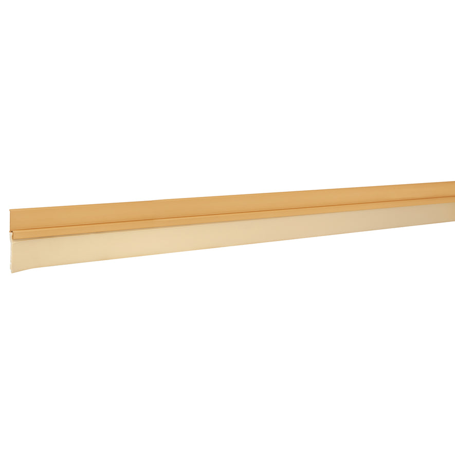 Guardapolvo fijo de 100 cm, dorado, Hermex Caja con 5, 43032