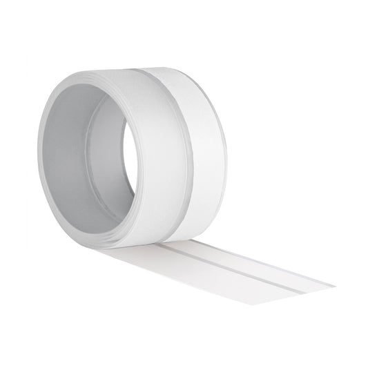 Cinta guardapolvo 1 m x 35 mm, transparente, Hermex Caja con 6, 48467